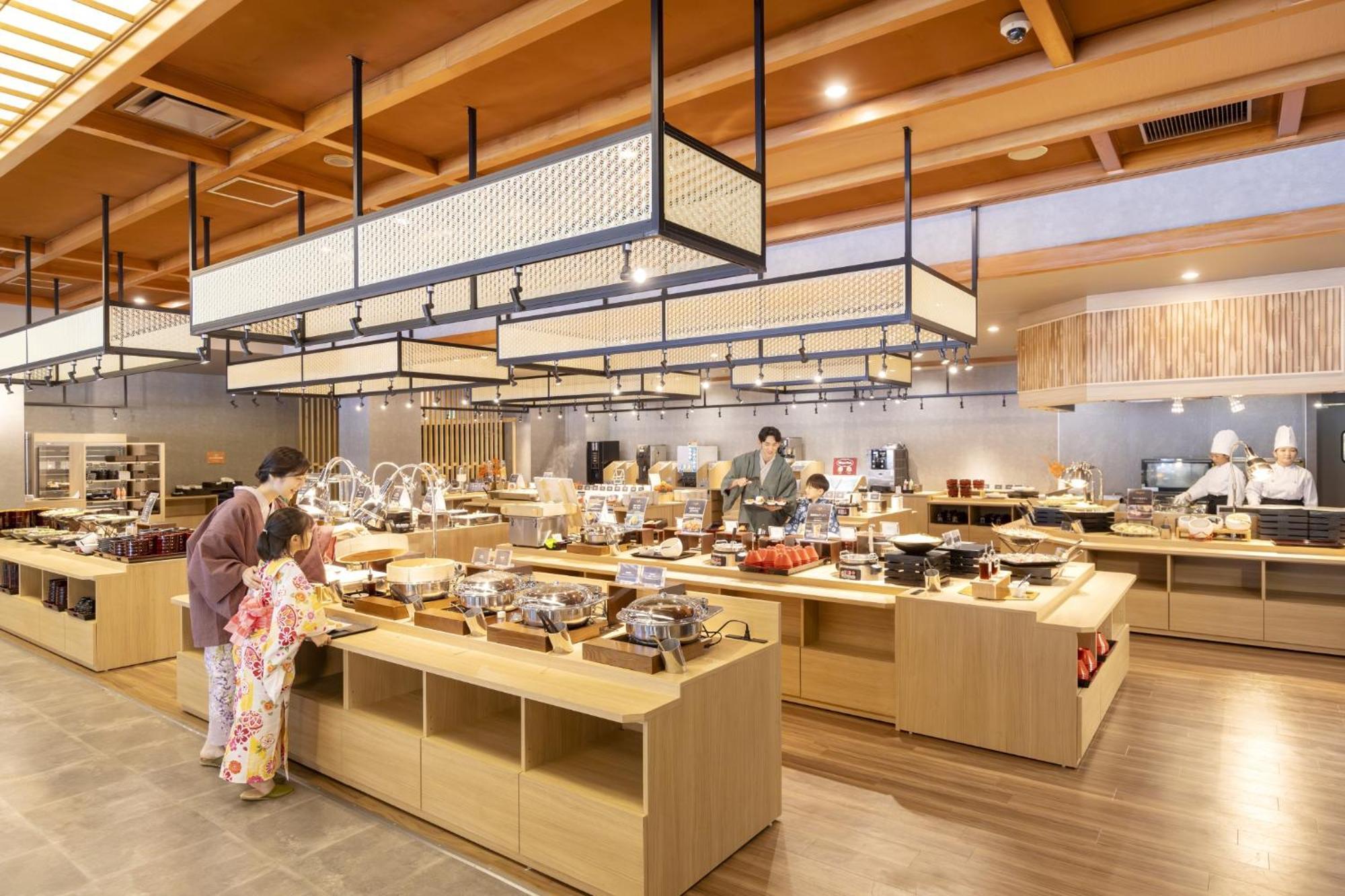 Ooedo Onsen Monogatari Premium Gero Honkan Exterior foto